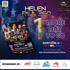 Helen Paul 360 Countdown - 1 day to go